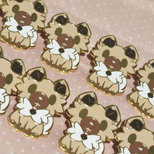 Load image into Gallery viewer, Rockruff Chibi Pokemon Hard Enamel Pin