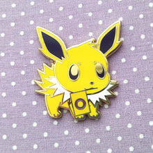 Load image into Gallery viewer, Jolteon Intersex (IHRA) Pride Flag Hard Enamel Pin