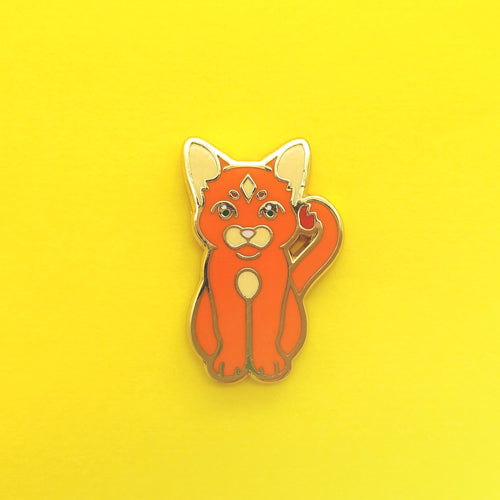 Firestar Warrior Cats Inspired Enamel Pin